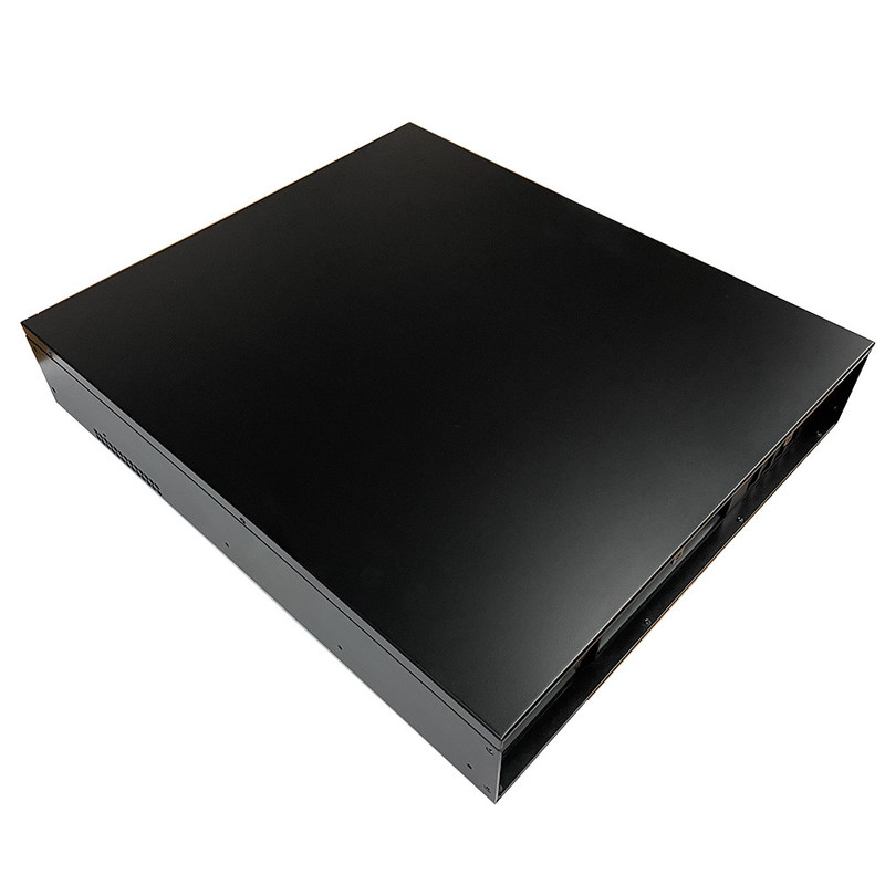 Gigabit 250meter Max 1in 2 Out Dual Network Switch Repeater Injector Extender Custom Server Case