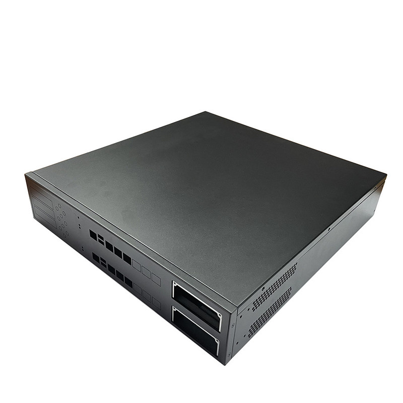 12 Bay 16 Bay Rackmount Gpu Custom Server Chassis Black Powder Sprayed Housing Switch