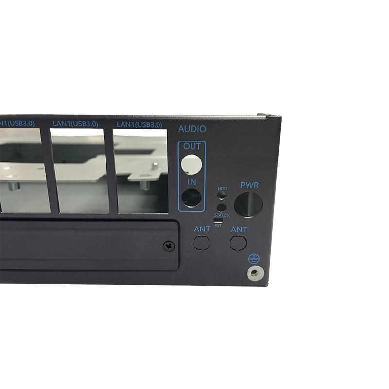 4u 6u Aluminum Rack Mount Enclosures Stamping Shell Housing Box For Signal Receiver