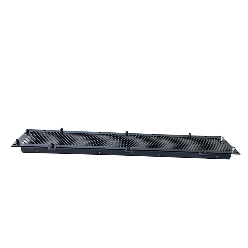 Steel Aluminum Sheet Metal Fabrication Design 1U 2U 3U 4U 19 Inch Rack Vented Blanking Panel Metal Case Box
