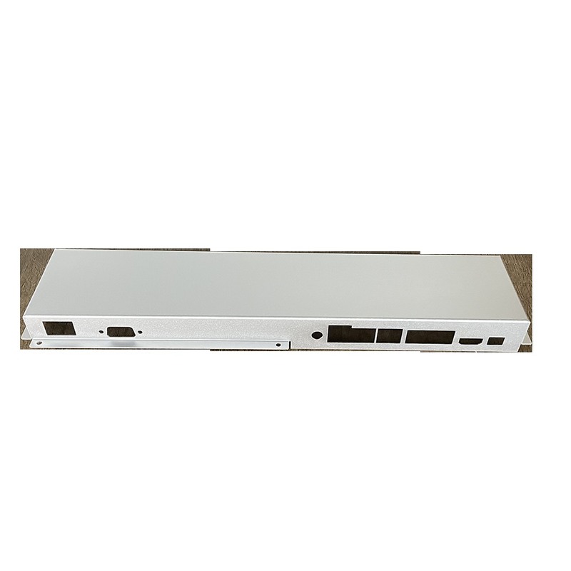 Custom 1U Industrial Computer Chassis with Laser Cut Technology and Precision Tolerance (0.01-0.05mm) for Customizable Length Sheet Metal Fabrication