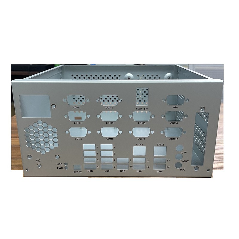 Custom Powdercoat Stainless Steel Sheet Metal Enclosure with 0.01-0.05mm Tolerance for Computer Case