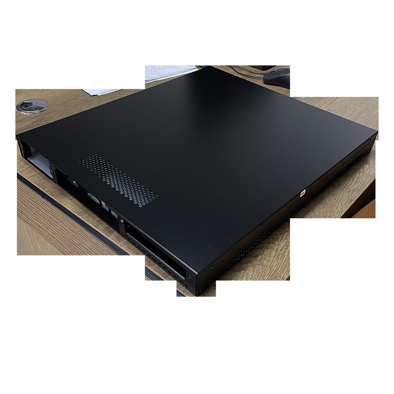 Custom 1U Size Server Chassis with Stainless Steel Material Sheet Metal Enclosure