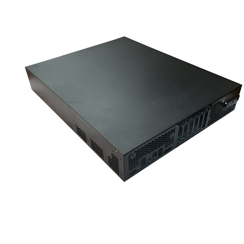 Customized Size 19 Inch Rack Case with 0.01-0.05mm Tolerance and 1 PCS MOQ 1u Enclosure