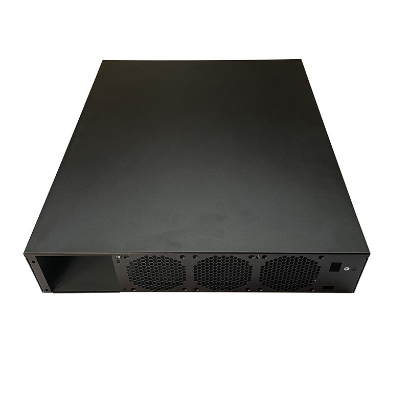 Customized Size 19 Inch Rack Case with 0.01-0.05mm Tolerance and 1 PCS MOQ 1u Enclosure