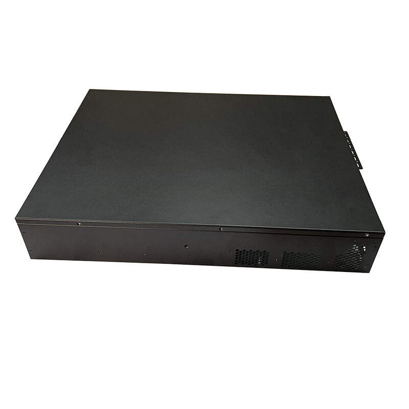 Customized Size 19 Inch Rack Case with 0.01-0.05mm Tolerance and 1 PCS MOQ 1u Enclosure