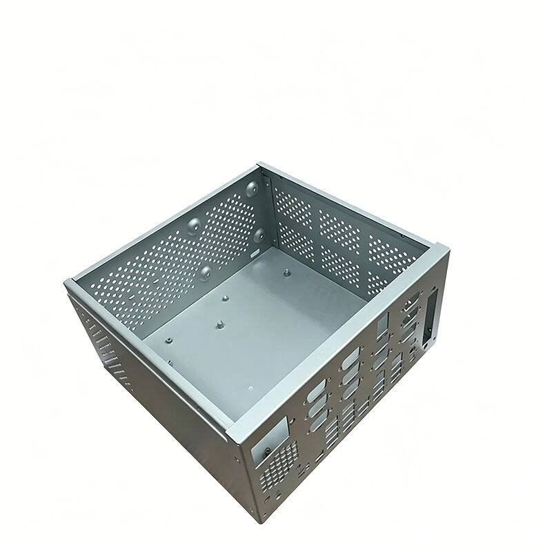 Custom Powdercoat Stainless Steel Sheet Metal Enclosure with 0.01-0.05mm Tolerance for Computer Case