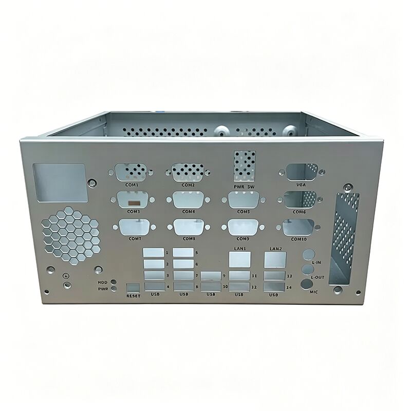 Custom Powdercoat Stainless Steel Sheet Metal Enclosure with 0.01-0.05mm Tolerance for Computer Case