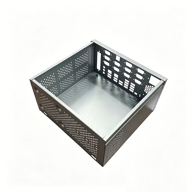 Custom Powdercoat Stainless Steel Sheet Metal Enclosure with 0.01-0.05mm Tolerance for Computer Case