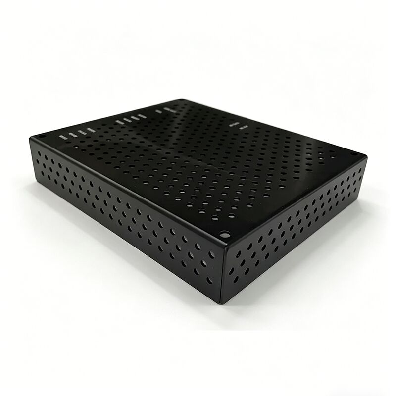 Customized High Precision Computer Case with 1PC MOQ and Tolerance +/-0.05MM Desktop Enclosure