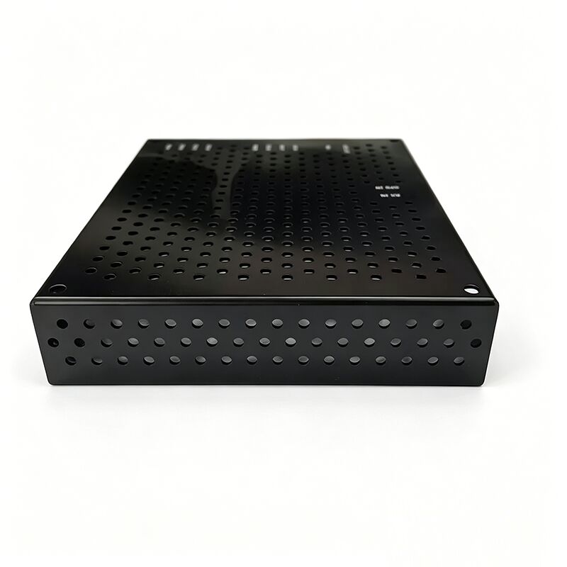 Customized High Precision Computer Case with 1PC MOQ and Tolerance +/-0.05MM Desktop Enclosure