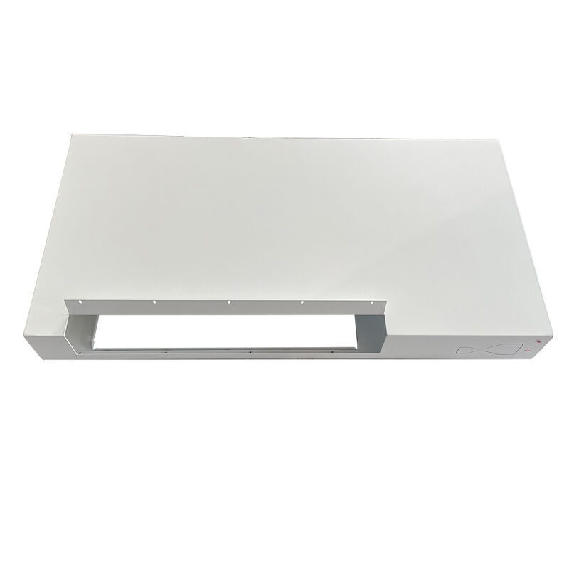 Large Size Network Chassis with 0.1mm Tolerance and White Powder Spraying for Precision Sheet Metal Enclosure
