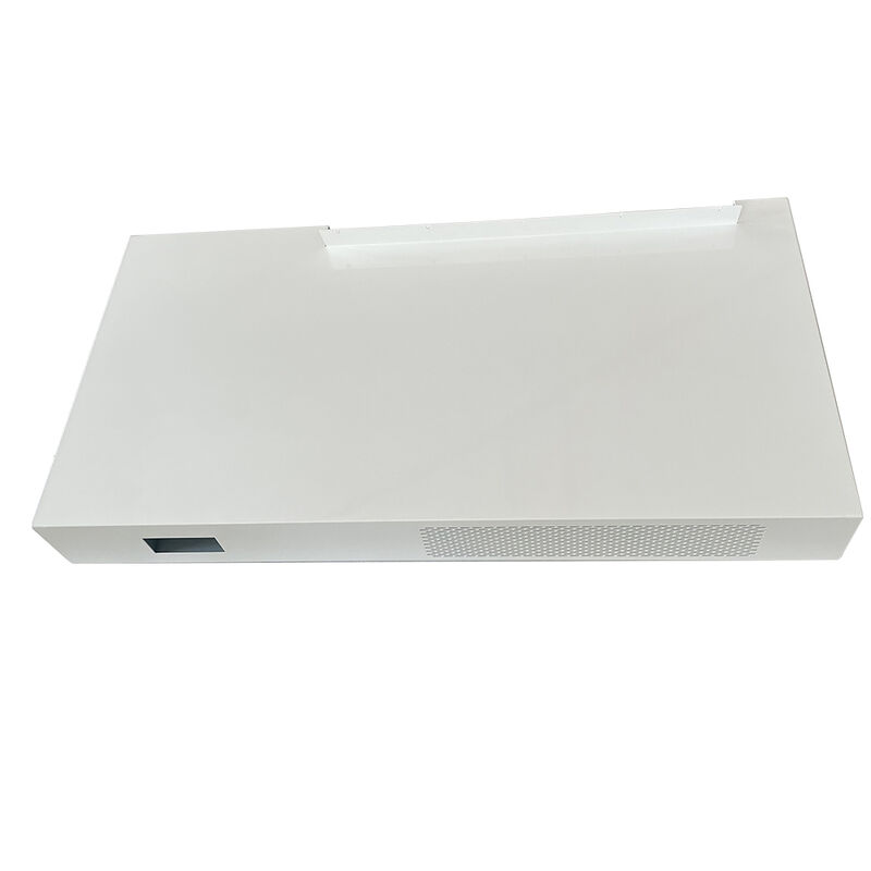 Large Size Network Chassis with 0.1mm Tolerance and White Powder Spraying for Precision Sheet Metal Enclosure