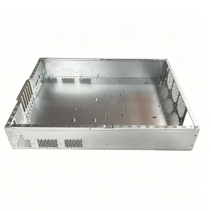 Color Anodized CNC Aluminum Enclosure with Precision Tolerance 0.01-0.05mm and 1 PCS MOQ for Electronics