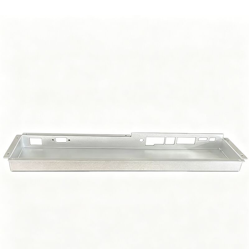 Custom 1U Industrial Computer Chassis with Laser Cut Technology and Precision Tolerance (0.01-0.05mm) for Customizable Length Sheet Metal Fabrication