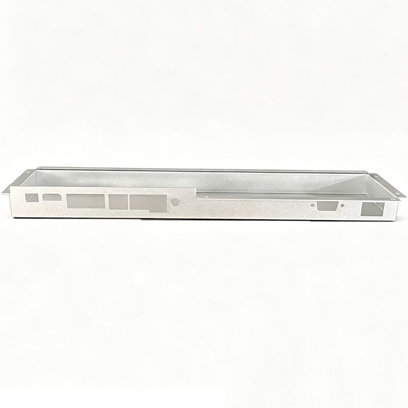 Custom 1U Industrial Computer Chassis with Laser Cut Technology and Precision Tolerance (0.01-0.05mm) for Customizable Length Sheet Metal Fabrication