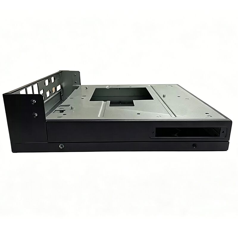 Precision Steel Sheet Metal Enclosure with 0.01-0.05mm Tolerance for Signal Receiver via Laser Cutting Bending Stamping
